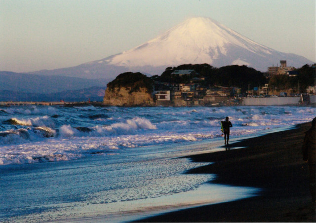 七里ヶ浜「七里ヶ浜の朝」